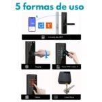 Cerradura Inteligente Exterior/int Wifi App Huella Digital - Image 4