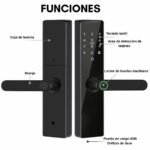 Cerradura Inteligente Exterior/int Wifi App Huella Digital - Image 2