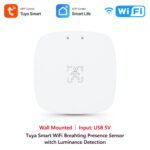 Sensor de presencia y respiración inteligente WiFi